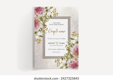Save the date wedding invitation templates