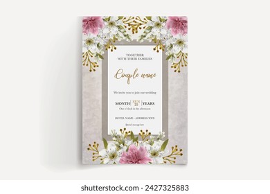 Save the date wedding invitation templates