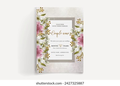 Save the date wedding invitation templates
