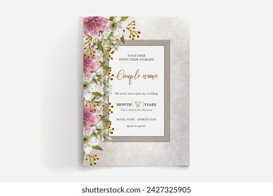 Save the date wedding invitation templates