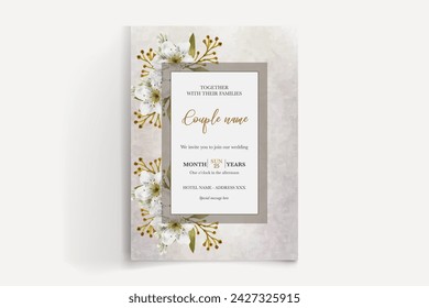 Guardar las plantillas de invitación de boda de fecha