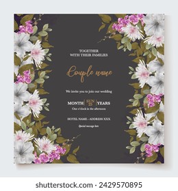 Guardar las plantillas de invitación de boda de fecha