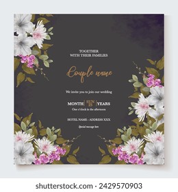 Save the date wedding invitation templates