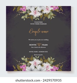 Save the date wedding invitation templates