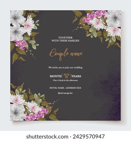 Save the date wedding invitation templates