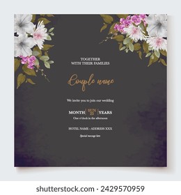 Save the date wedding invitation templates
