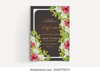 Save the date wedding invitation templates