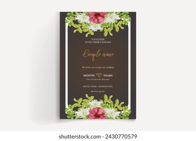 Save the date wedding invitation templates