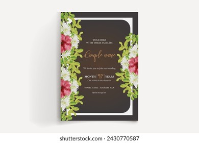 Save the date wedding invitation templates