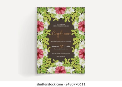Save the date wedding invitation templates