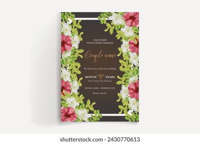 Save the date wedding invitation templates