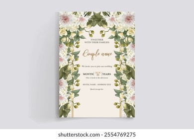 Save the date wedding invitation templates