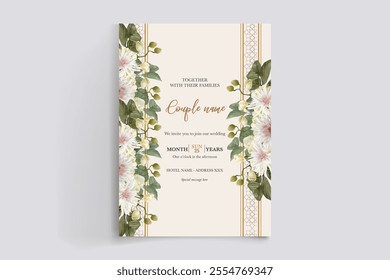 Save the date wedding invitation templates