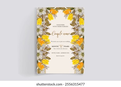 Save the date wedding invitation templates