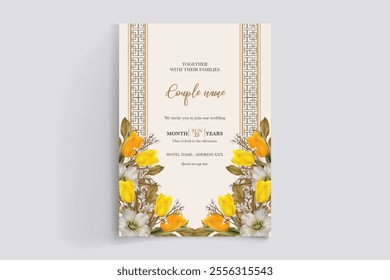 Save the date wedding invitation templates