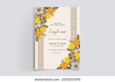 Save the date wedding invitation templates