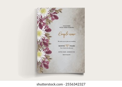 Save the date wedding invitation templates