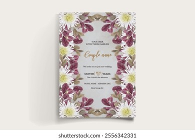 Save the date wedding invitation templates