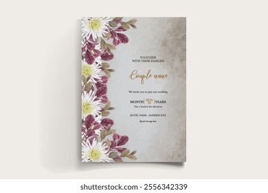 Save the date wedding invitation templates