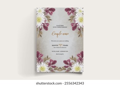 Save the date wedding invitation templates