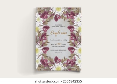Save the date wedding invitation templates