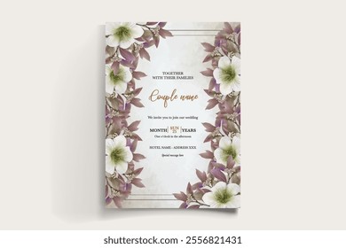 Save the date wedding invitation templates