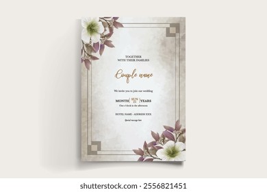 Save the date wedding invitation templates