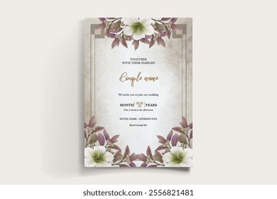 Save the date wedding invitation templates