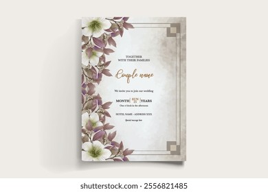 Save the date wedding invitation templates