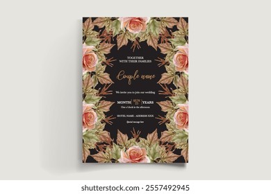 Save the date wedding invitation templates