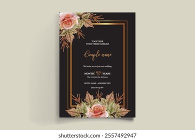 Save the date wedding invitation templates