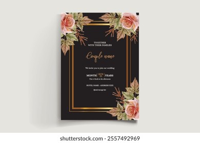 Save the date wedding invitation templates