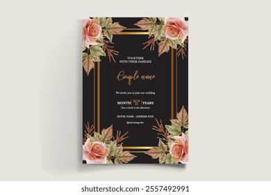 Save the date wedding invitation templates