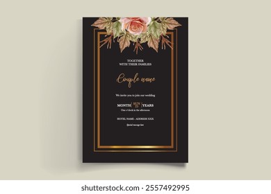 Save the date wedding invitation templates