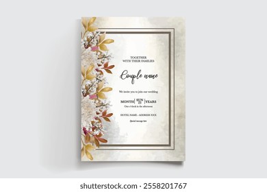 Save the date wedding invitation templates