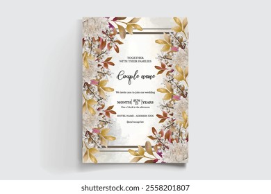 Save the date wedding invitation templates