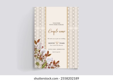 Save the date wedding invitation templates