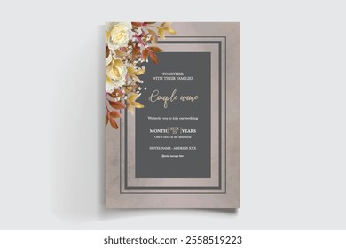 Save the date wedding invitation templates