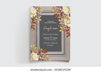 Save the date wedding invitation templates