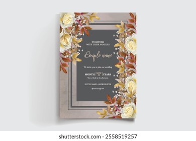 Save the date wedding invitation templates