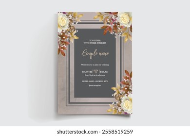 Save the date wedding invitation templates