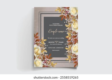 Save the date wedding invitation templates