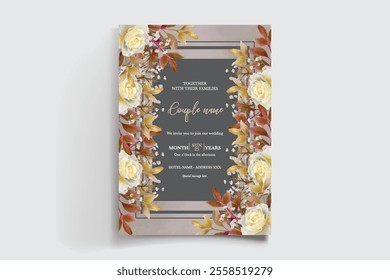 Save the date wedding invitation templates