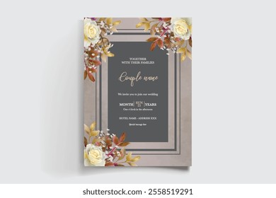 Save the date wedding invitation templates