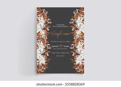 Save the date wedding invitation templates