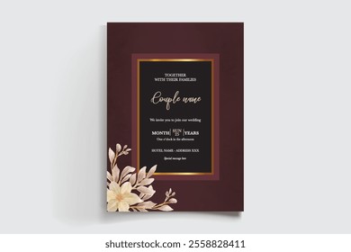 Save the date wedding invitation templates