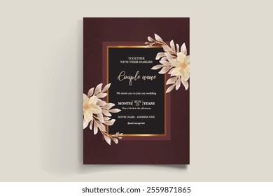 Save the date wedding invitation templates
