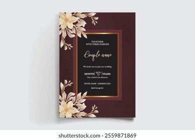 Save the date wedding invitation templates