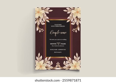 Save the date wedding invitation templates