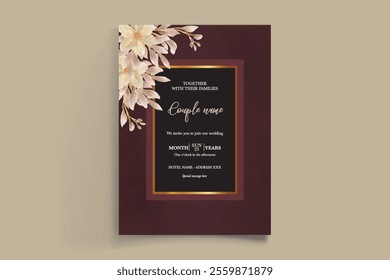 Save the date wedding invitation templates